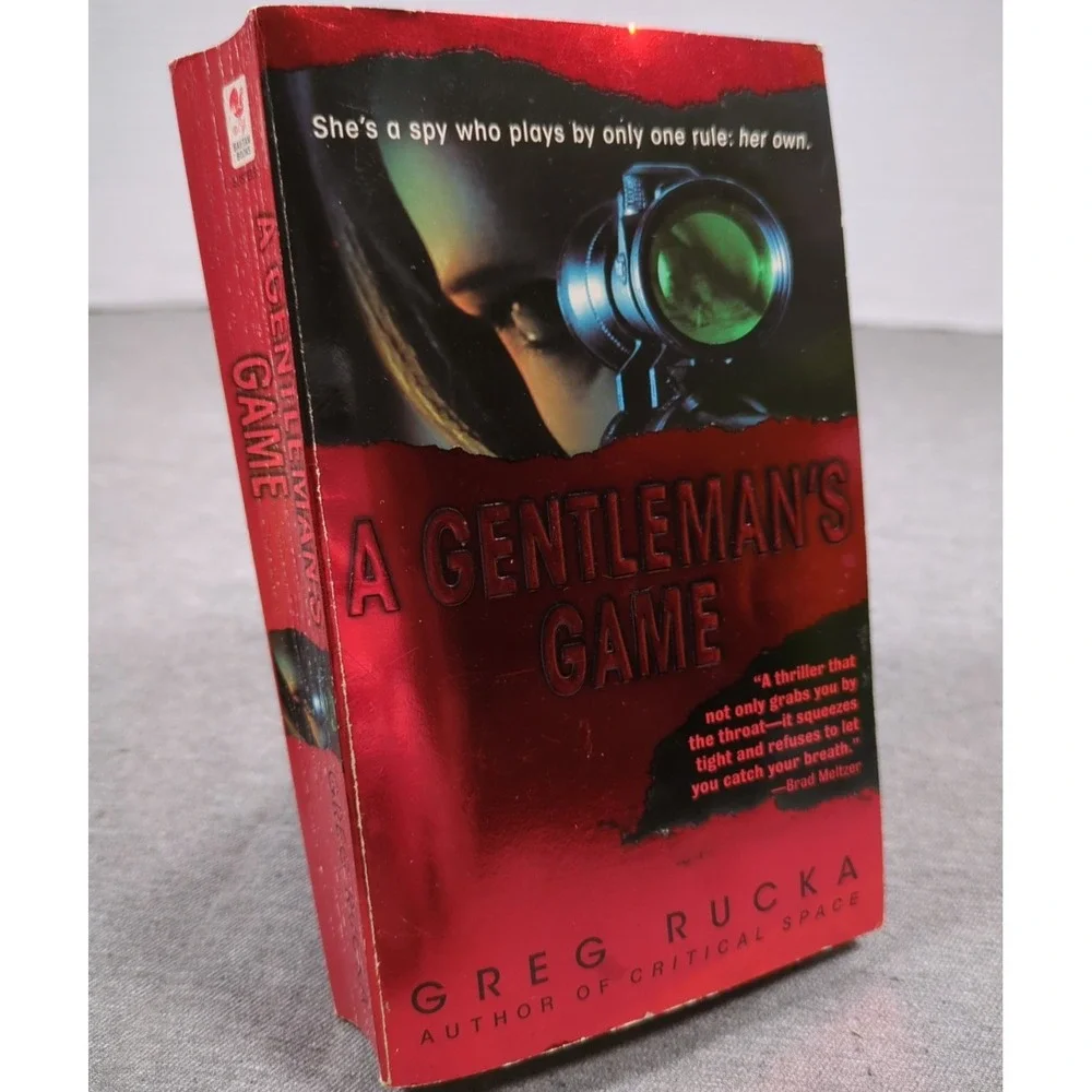 2005 Greg Rucka A‎ Gentleman's Game: A Queen & Country Novel VTG Bantam Books PB